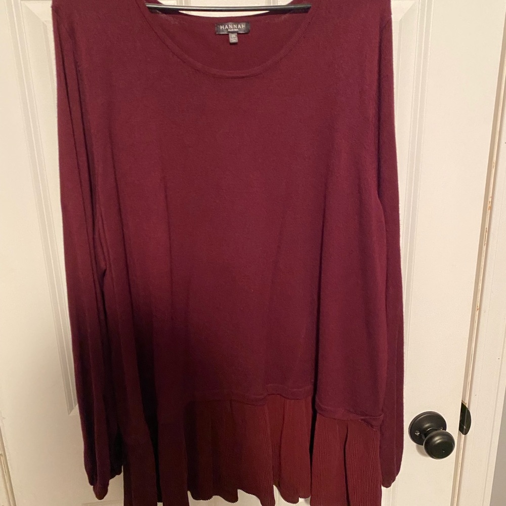 Maroon long sleeve